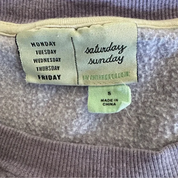 Anthropologie Saturday/Sunday Corine Colorblock Sweatshirt - Picture 3 of 5